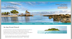 Desktop Screenshot of inanyeventtravel.com